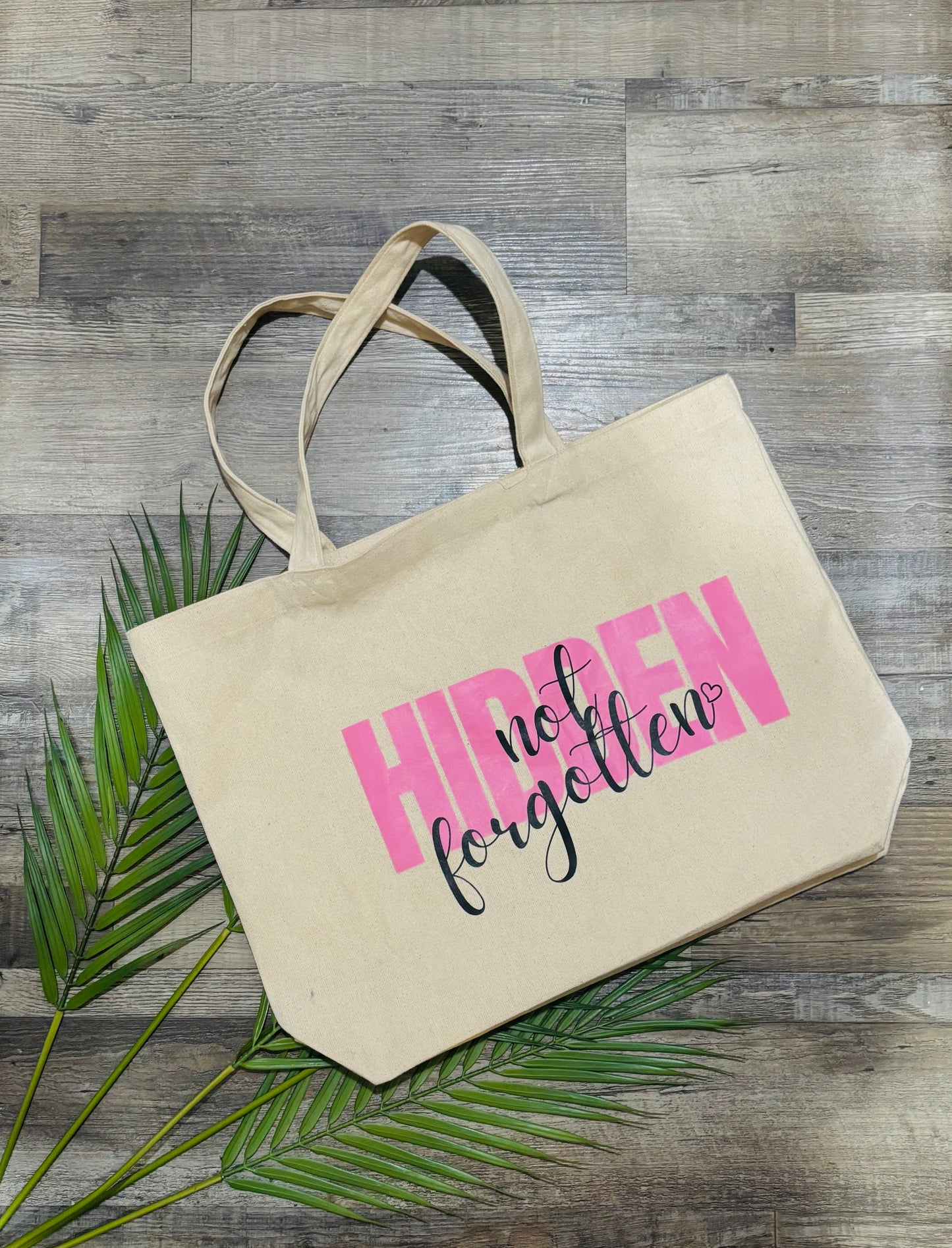 Hidden Not Forgotten Tote (Pink)