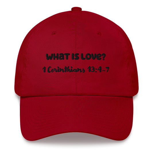 What is Love? Dad hat