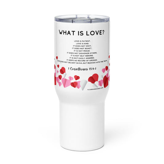 What is Love? Travel Mug