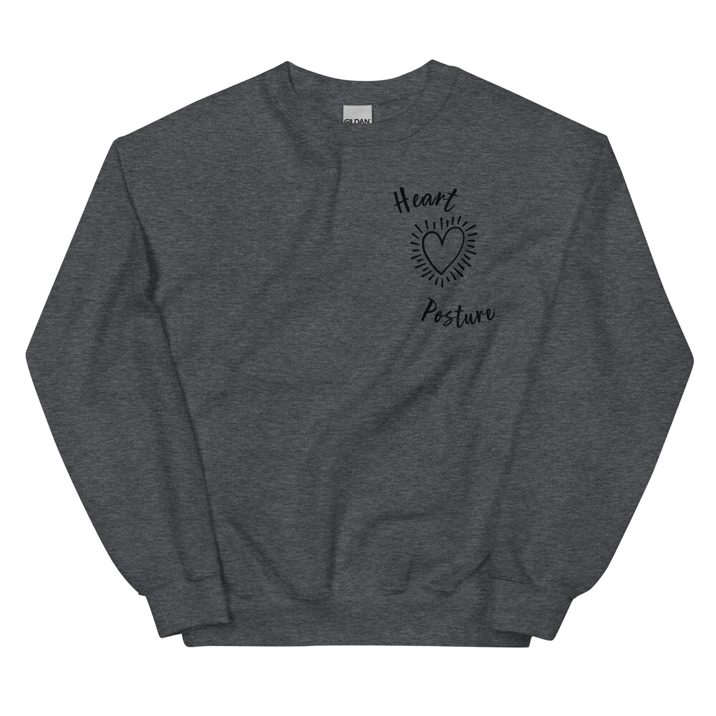 Unisex Heart Posture Crewneck