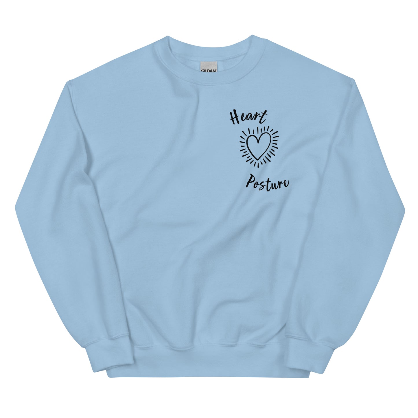 Unisex Heart Posture Crewneck