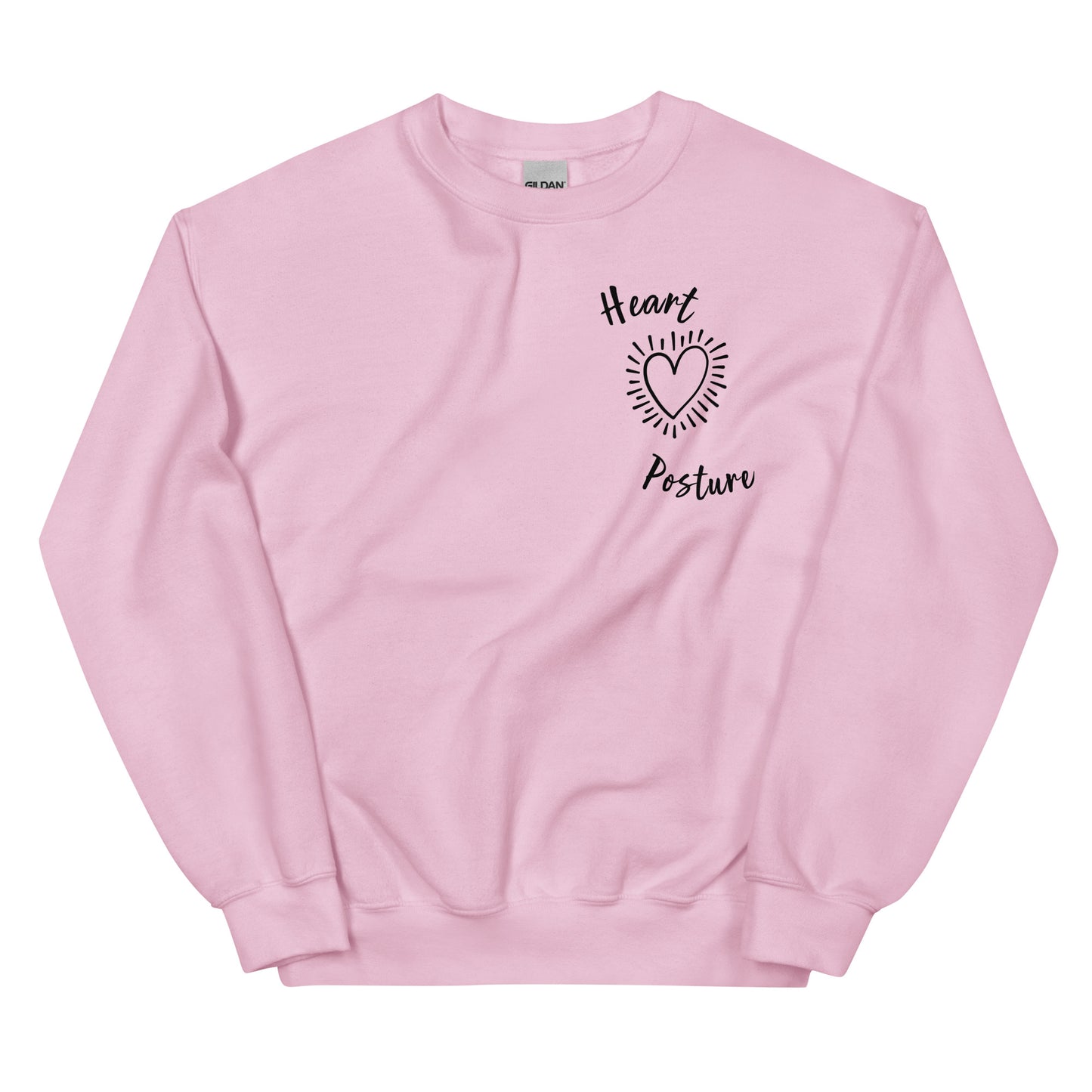 Unisex Heart Posture Crewneck