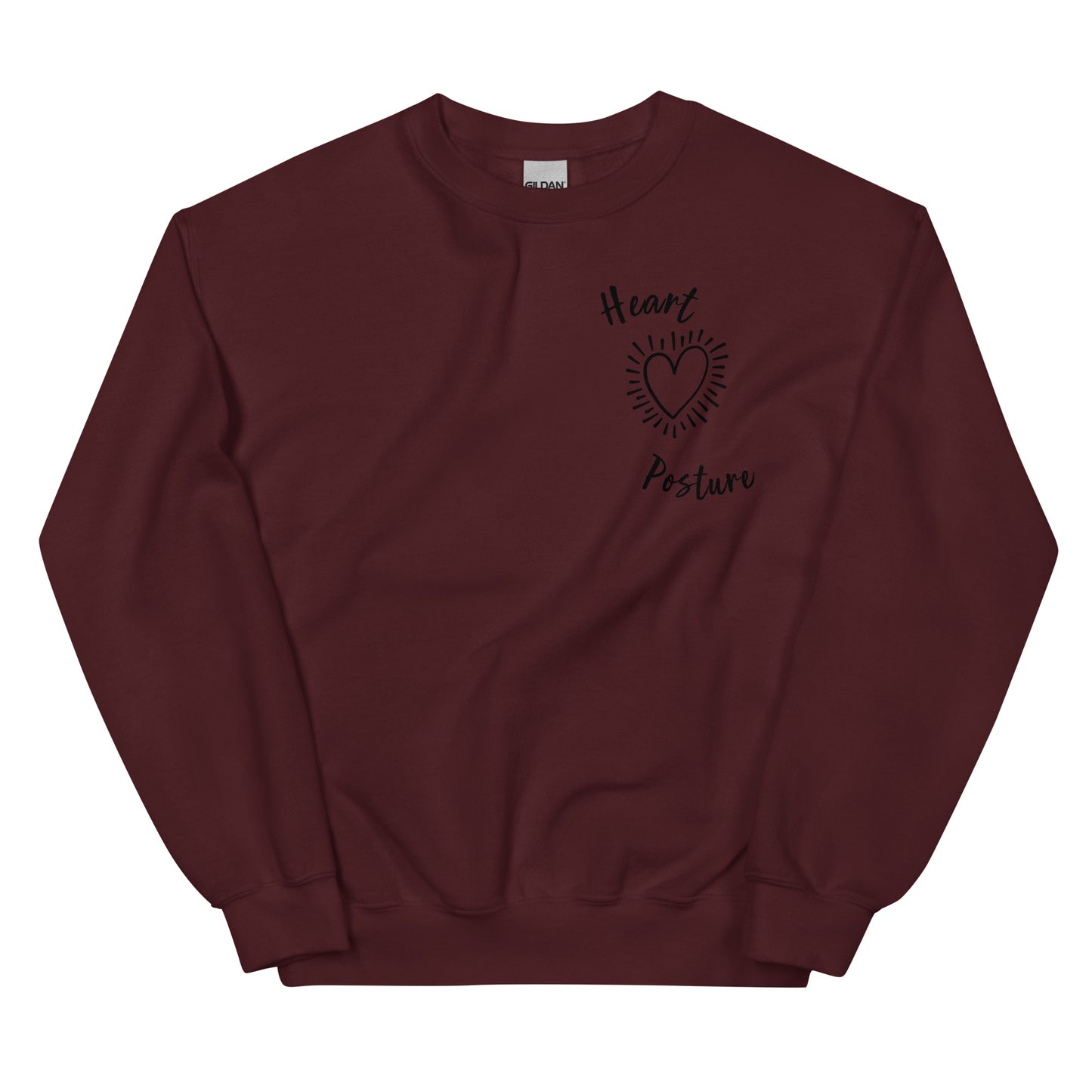 Unisex Heart Posture Crewneck