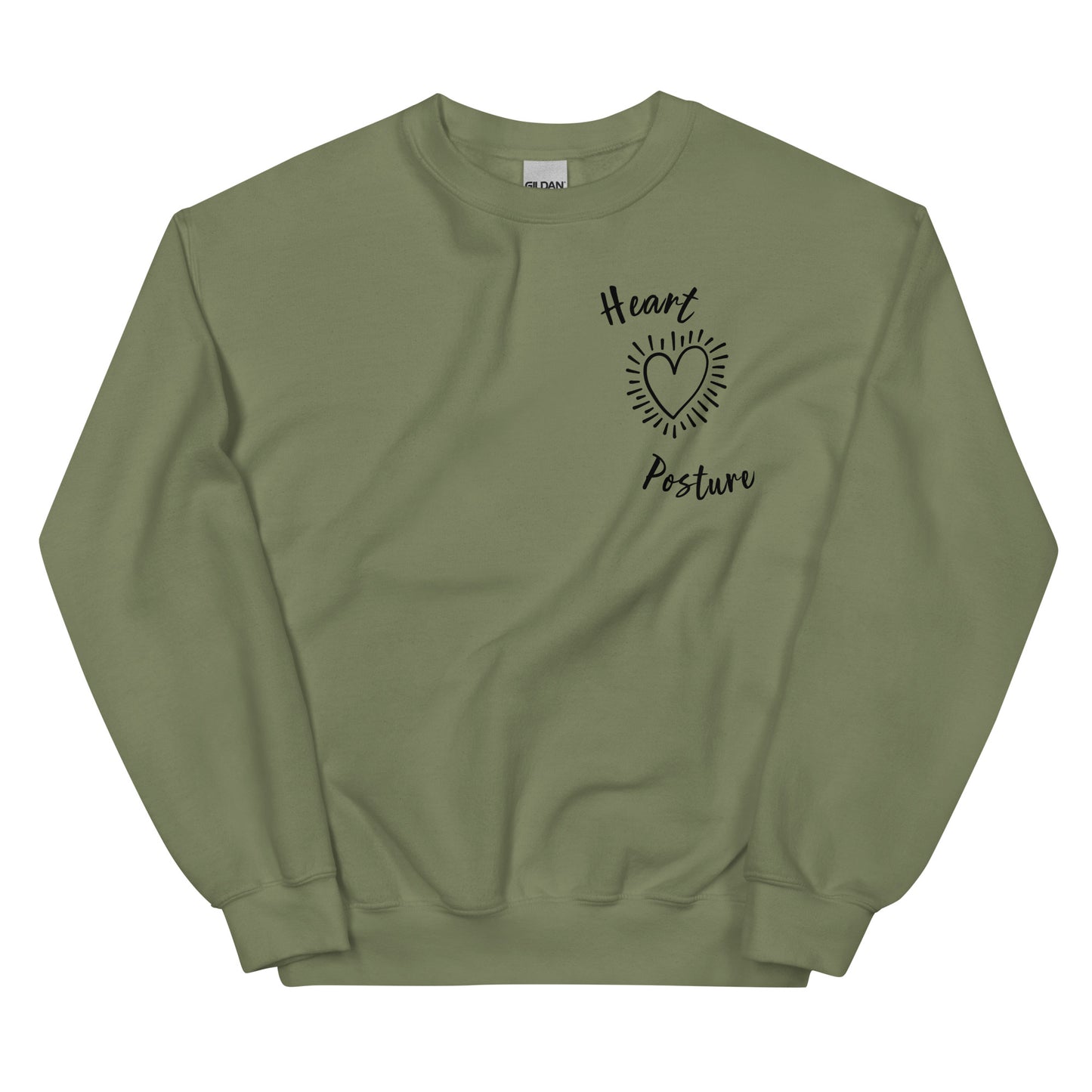 Unisex Heart Posture Crewneck