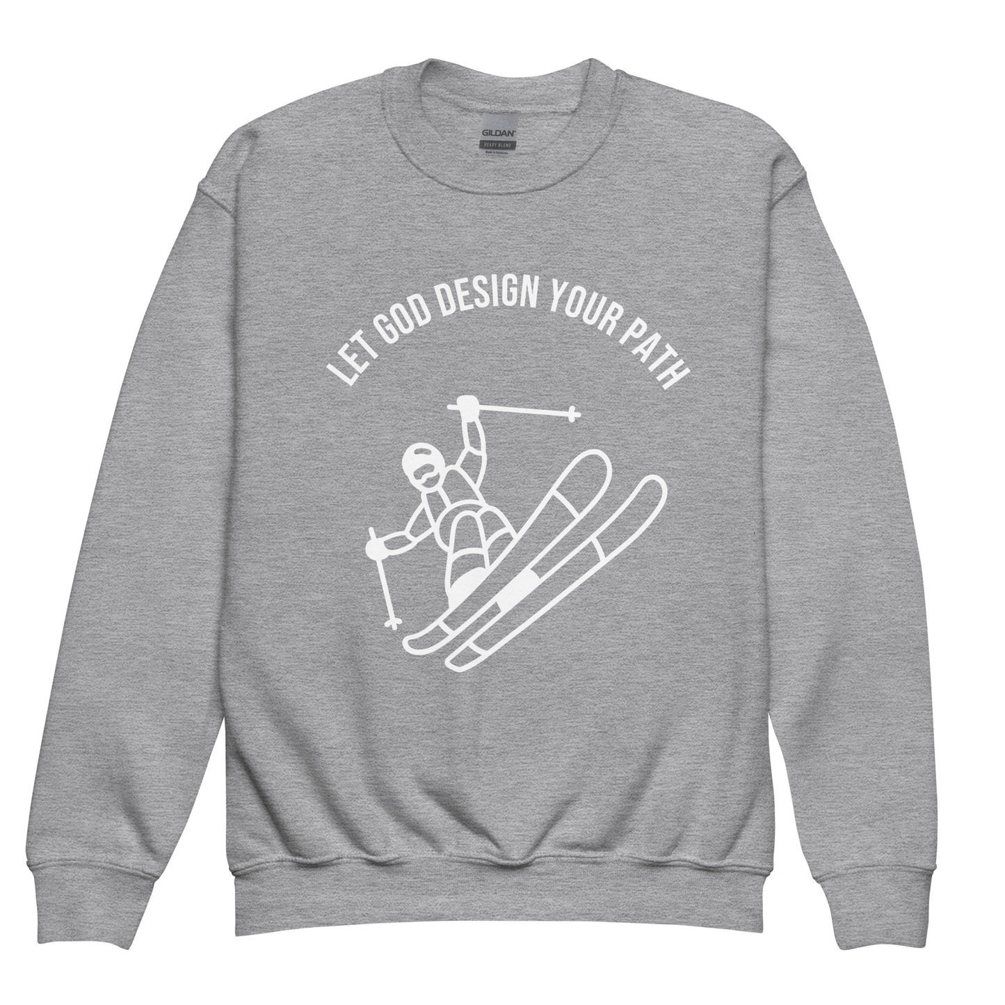 Unisex Youth God Design Crewneck